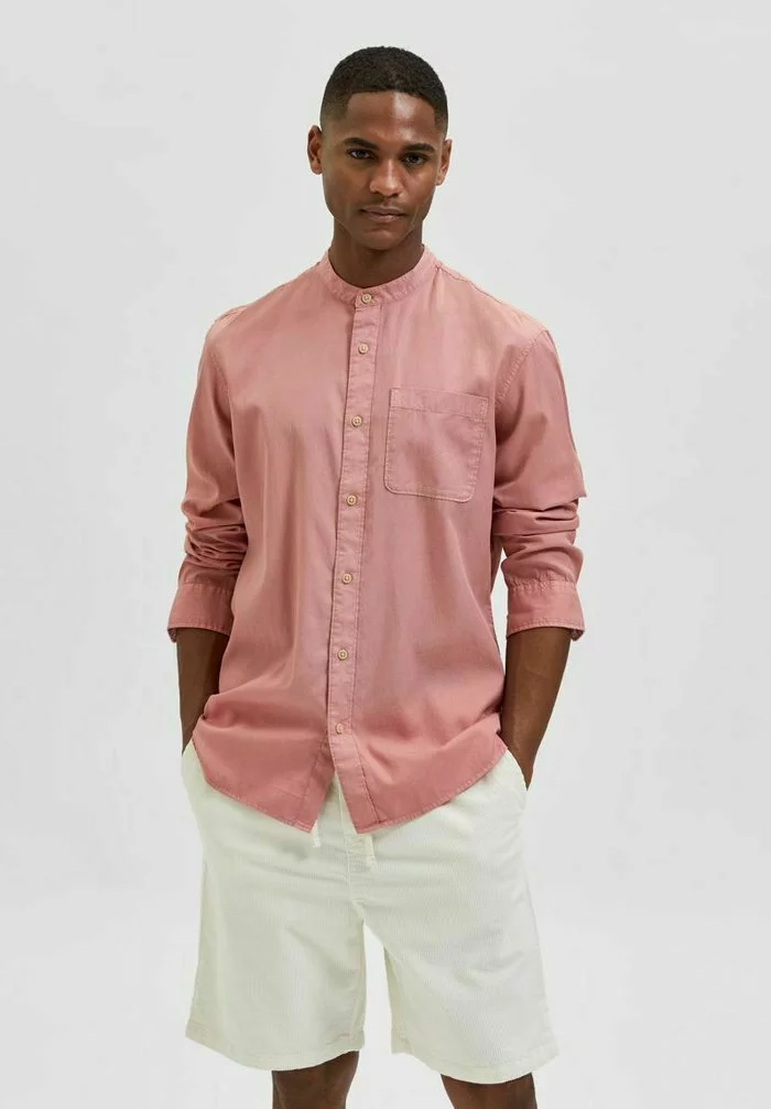 Selected Homme Chemise - Ash Rose 1 Selected Homme Chemise - Ash Rose