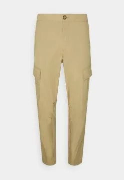 Selected Homme SLHSLIMTAPERED JEROME PANTS - Pantalon Cargo - Kelp