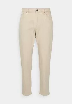 Selected Homme SLHRELAXCROP ALDO - Jean Slim - Sand