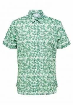Selected Homme FLORAL - Chemise - Granite Green -Selected Homme Soldes Boutique 0311a2794e6940228c59cf7c527194e0
