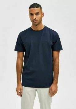 Selected Homme T-shirt Basique - Sky Captain