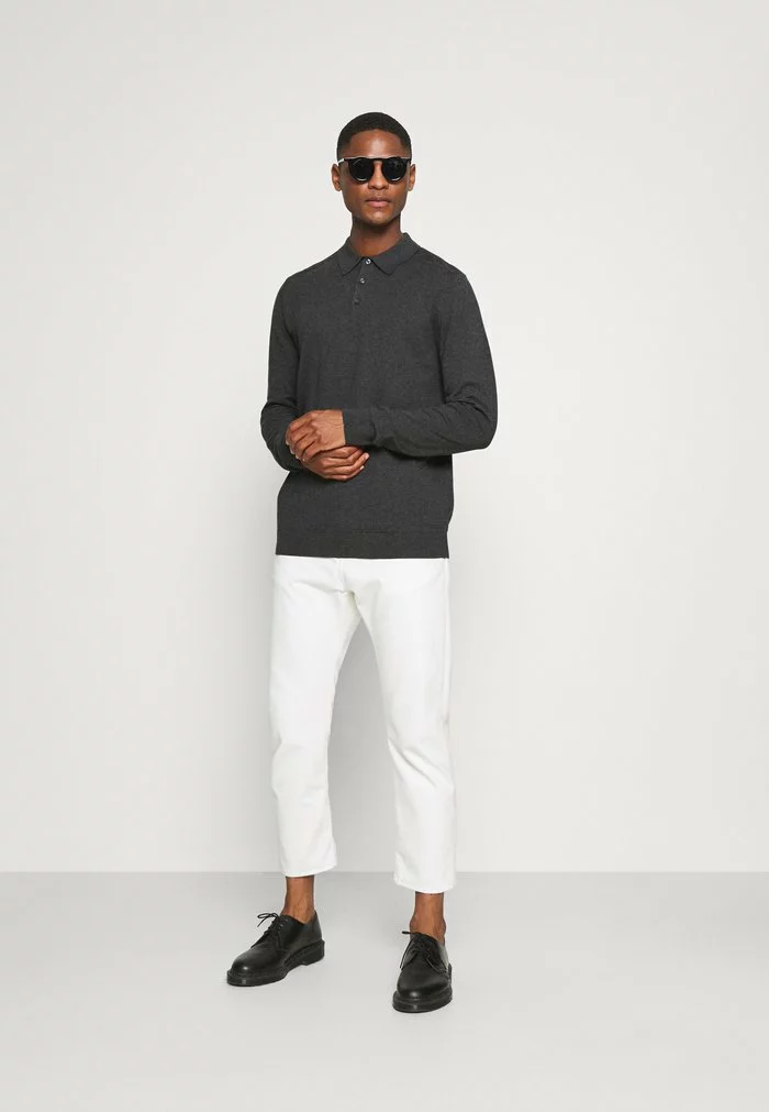 Selected Homme SLHBERG - Polo - Antracit 2 Selected Homme SLHBERG - Polo - Antracit – Image 2
