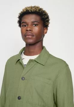 Selected Homme SLHMOLTON JACKET - Veste Légère - Olivine -Selected Homme Soldes Boutique 039009fb07794dee98f5bad78aa4cf1c