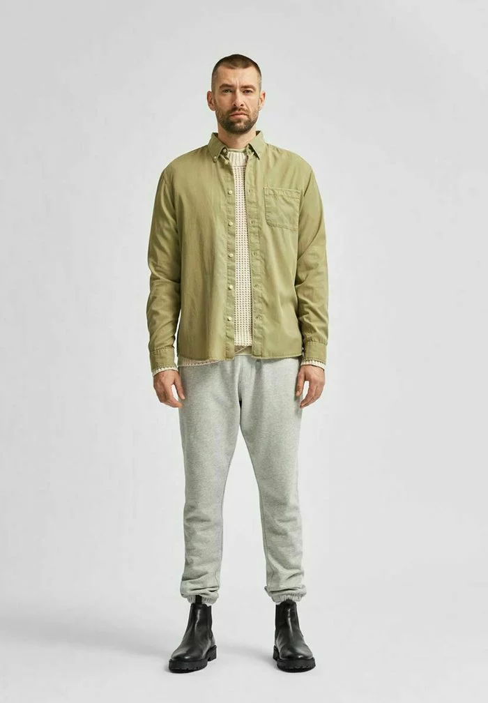 Selected Homme Chemise - Aloe 2 Selected Homme Chemise - Aloe – Image 2