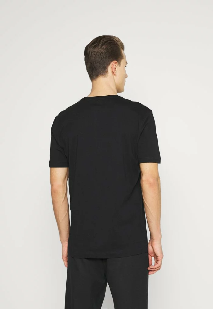 Selected Homme SLHRELAXFREDDIE POCKET ONECK - T-shirt Imprimé - Black 3 Selected Homme SLHRELAXFREDDIE POCKET ONECK - T-shirt Imprimé - Black – Image 3