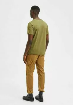 Selected Homme T-shirt Basique - Winter Moss -Selected Homme Soldes Boutique 03fbbd9db46b4749b746a9590f9a827a