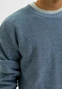 Selected Homme Pullover - Blue Fog -Selected Homme Soldes Boutique 04014d08a9ef4c04bb83fd1b4feb3e8e