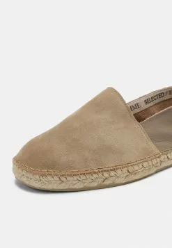 Selected Homme SLHAJO NEW MIX - Espadrilles - Sand -Selected Homme Soldes Boutique 04430baad1454b729b4bc911afe0a8e9