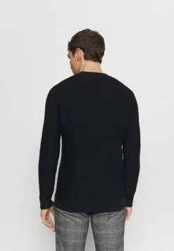 Selected Homme SLHCONRAD CREW NECK - Pullover - Navy Blazer -Selected Homme Soldes Boutique 0466fd9c453d4f35aeea6a1fe22ca2e5