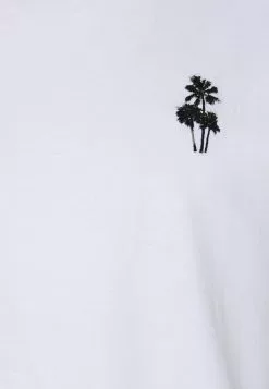 Selected Homme SLHHOLIDAY O NECK TEE - T-shirt Basique - Bright White -Selected Homme Soldes Boutique 047d5f9439f94d168935b58f9245445a