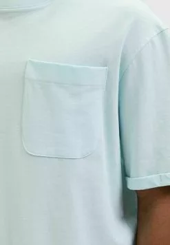 Selected Homme T-shirt Basique - Pastel Blue -Selected Homme Soldes Boutique 0584040515df4ad8be65234ff202eb40