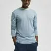 Selected Homme SLHROME LS CREW NECK G NOOS - Pullover - Tradewinds
