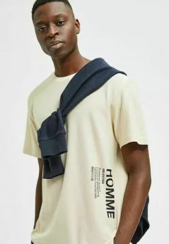 Selected Homme T-shirt Imprimé - Oatmeal 9 Selected Homme T-shirt Imprimé - Oatmeal -Selected Homme Soldes Boutique 069f1781d56e483899dc9ec4ae84bff9