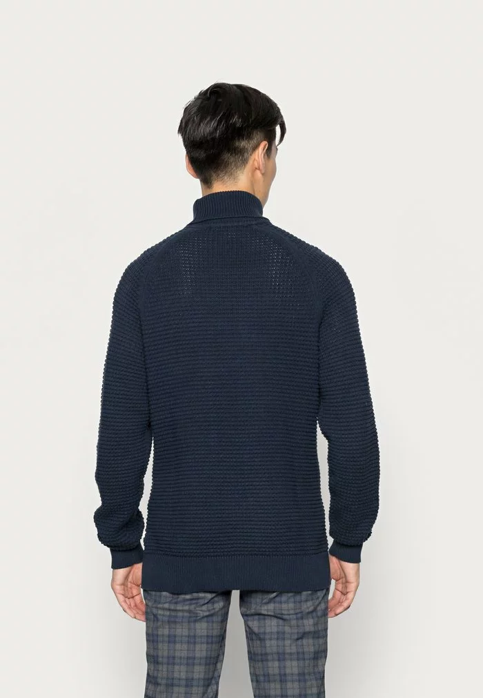 Selected Homme SLHTRAKK ROLLNECK - Pullover - Dark Sapphire 3 Selected Homme SLHTRAKK ROLLNECK - Pullover - Dark Sapphire – Image 3