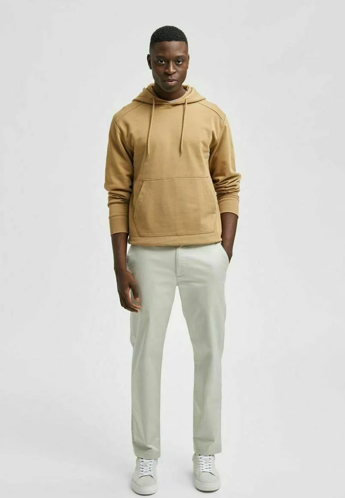 Selected Homme SLHSTRAIGHT FLEX - Chino - Light Grey 1 Selected Homme SLHSTRAIGHT FLEX - Chino - Light Grey