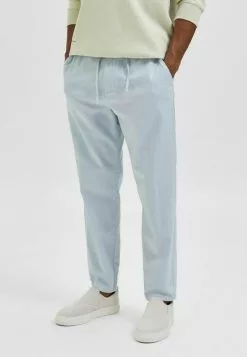 Selected Homme SLIMTAPERED NEWTON - Pantalon Classique - Blue Fog