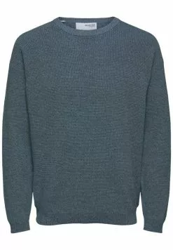 Selected Homme Pullover - Blue Fog -Selected Homme Soldes Boutique 07b0d5531fed493787f324011e19f440