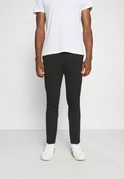 Selected Homme SLHSLIM PETE FLEX STRING - Pantalon Classique - Black