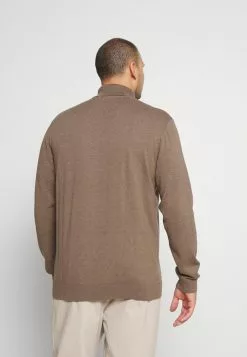 Selected Homme SLHBERG ROLL NECK - Pullover - Teak Melange -Selected Homme Soldes Boutique 081cff036ff542eaaefc1d9791e33313