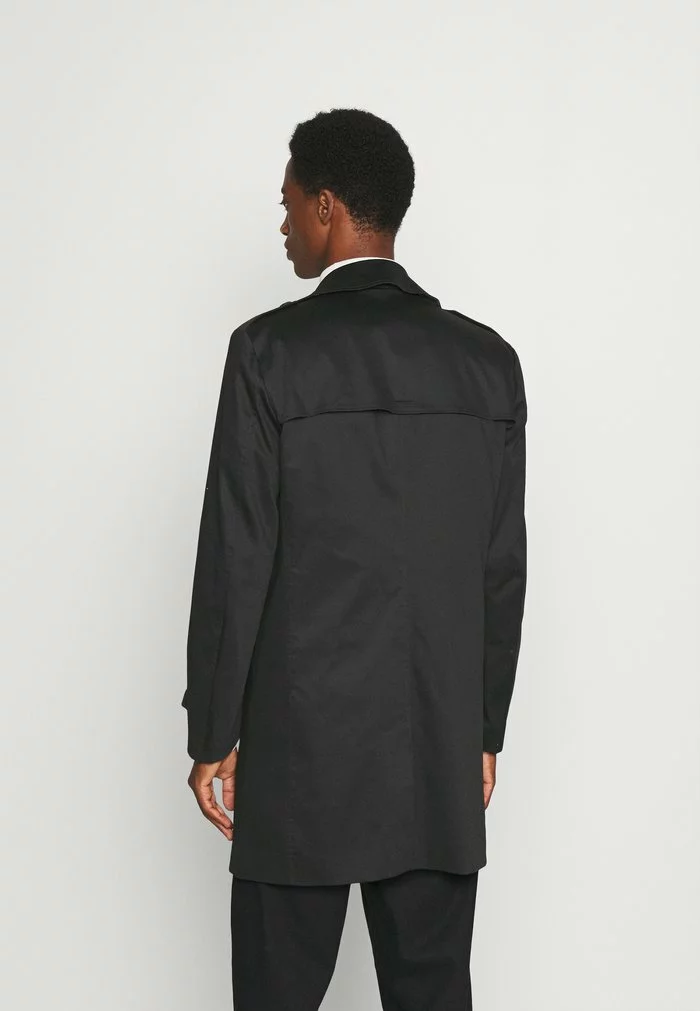 Selected Homme SLHSANDER - Trench - Black 3 Selected Homme SLHSANDER - Trench - Black – Image 3