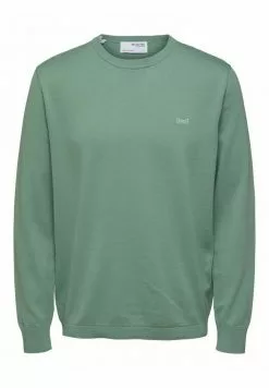 Selected Homme LANGÄRMELIGER - Pullover - Granite Green -Selected Homme Soldes Boutique 08d2a11717ea4b679afe1d72ede8e017
