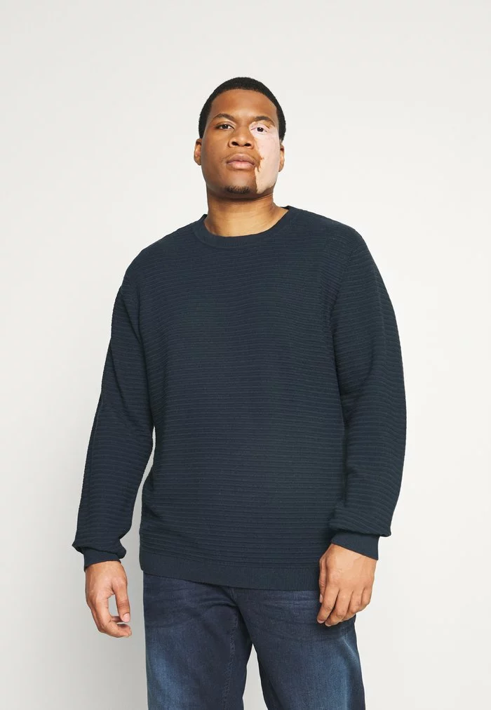 Selected Homme SLHMASEI CREW NECK - Pullover - Dress Blues 1 Selected Homme SLHMASEI CREW NECK - Pullover - Dress Blues