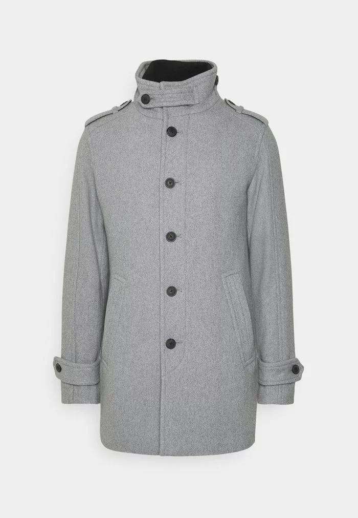 Selected Homme SLHNOAH COAT - Manteau Classique - Grey Melange 6 Selected Homme SLHNOAH COAT - Manteau Classique - Grey Melange – Image 6