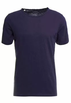 Selected Homme SLHMORGAN O NECK TEE - T-shirt Basique - Maritime Blue -Selected Homme Soldes Boutique 095e2dfe60234b259089fe35efc13dd1