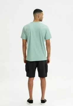 Selected Homme T-shirt Basique - Granite Green -Selected Homme Soldes Boutique 0986d1c4860f4d378dcb112590d29c71