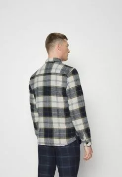 Selected Homme SLHLOOSEKELLEN OVERSHIRT - Veste Mi-saison - Dark Blue -Selected Homme Soldes Boutique 09b91c6806b24e1c8b4836f1f88a2267