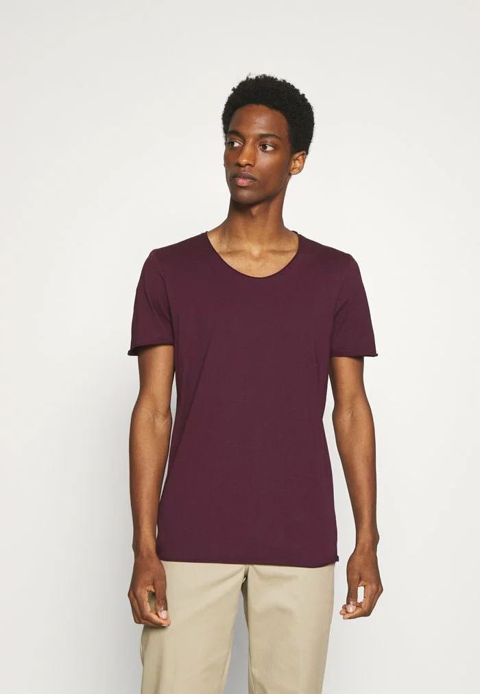 Selected Homme SLHNEWMERCE O NECK TEE 3PACK - T-shirt Basique - Navy Blazer/frost Gray/winetastin 4 Selected Homme SLHNEWMERCE O NECK TEE 3PACK - T-shirt Basique - Navy Blazer/frost Gray/winetastin – Image 4