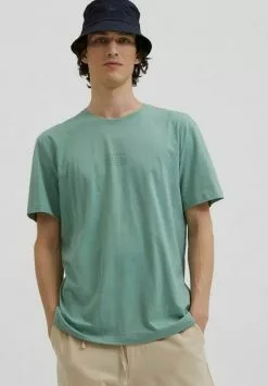 Selected Homme T-shirt Imprimé - Granite Green -Selected Homme Soldes Boutique 0ba18000b9674fa6aa7d165e6881710c