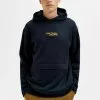 Selected Homme BESTICKTER - Sweat à Capuche - Sky Captain