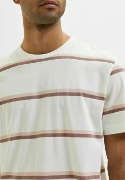 Selected Homme T-shirt Imprimé - Peach Whip -Selected Homme Soldes Boutique 0d0825404c034232be0e440e78ccac82