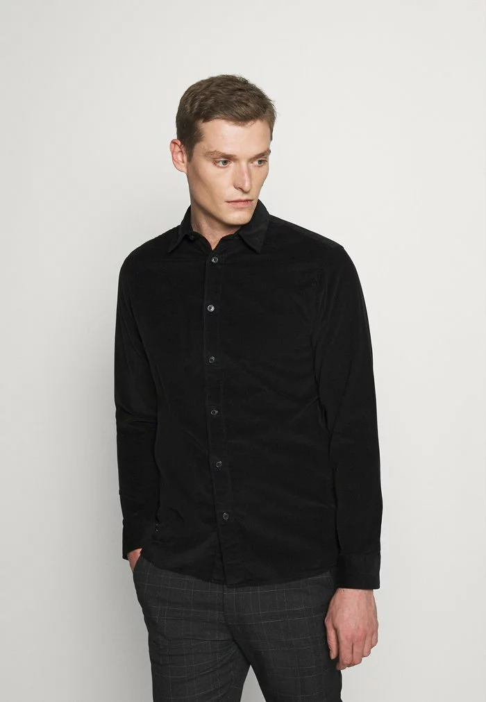 Selected Homme SLHREGHENLEY CAMP - Chemise - Black 1 Selected Homme SLHREGHENLEY CAMP - Chemise - Black
