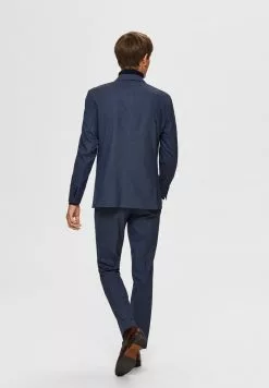 Selected Homme Blazer - Medium Blue Melange -Selected Homme Soldes Boutique 0e19edb49d4746c983899e932d8b79eb