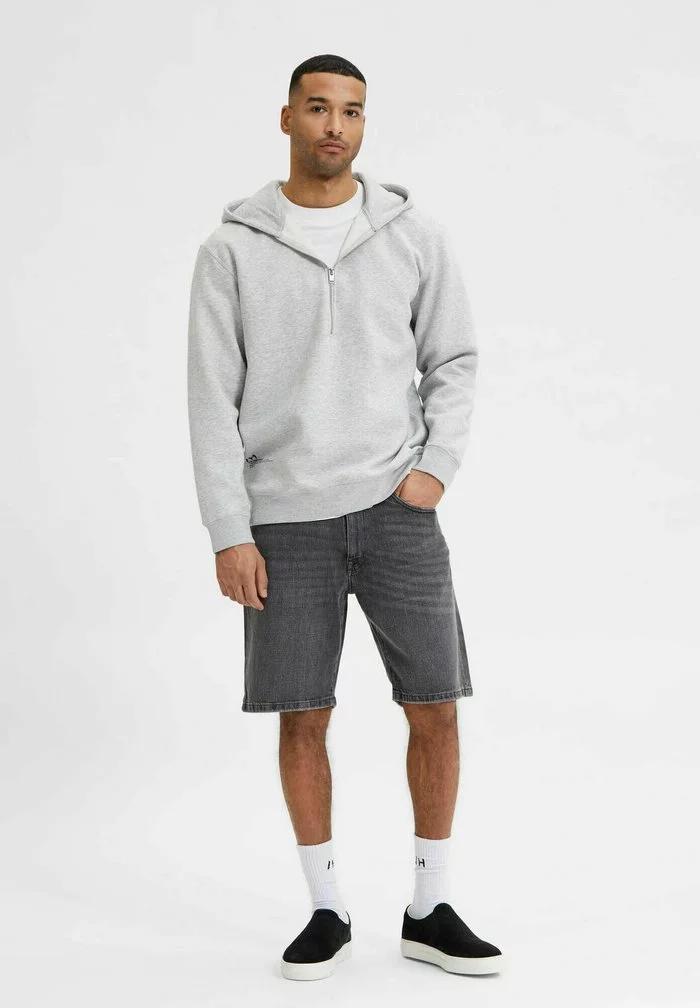 Selected Homme Short En Jean - Grau 2 Selected Homme Short En Jean - Grau – Image 2