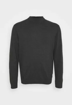 Selected Homme SLHBERG ROLL NECK - Pullover - Anthracite Melange -Selected Homme Soldes Boutique 0eace84e57054d888a3f653ce695ec87