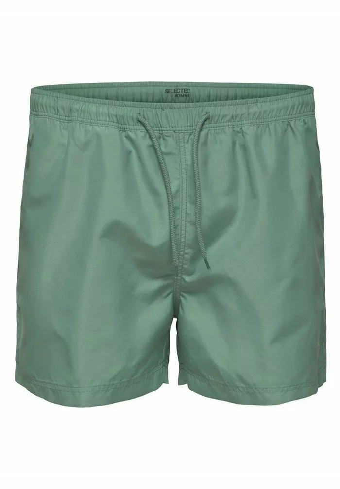 Selected Homme Short De Bain - Granite Green 4 Selected Homme Short De Bain - Granite Green – Image 4