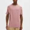 Selected Homme T-shirt Basique - Ash Rose