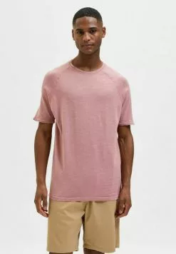 Selected Homme T-shirt Basique - Ash Rose
