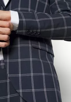 Selected Homme SLHMYLOLOGAN WINDOW CHECK - Costume - Navy Blazer/white 17 Selected Homme SLHMYLOLOGAN WINDOW CHECK - Costume - Navy Blazer/white -Selected Homme Soldes Boutique 104f8ae8a1c043748863038a7022a1c7