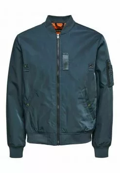 Selected Homme Blouson Bomber - India Ink -Selected Homme Soldes Boutique 1105dd1092764b92b34d4c9d0bcc4018