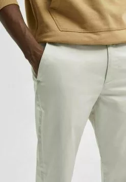 Selected Homme SLHSTRAIGHT FLEX - Chino - Light Grey 8 Selected Homme SLHSTRAIGHT FLEX - Chino - Light Grey -Selected Homme Soldes Boutique 12754ec128a84d8dac98e93a0a513abc