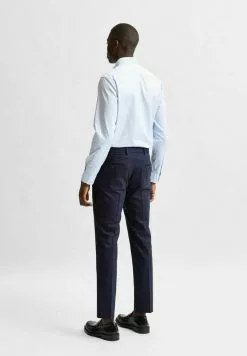 Selected Homme Pantalon Classique - Dark Blue -Selected Homme Soldes Boutique 12d63dbc2eca42ca8c64472fa1564e71