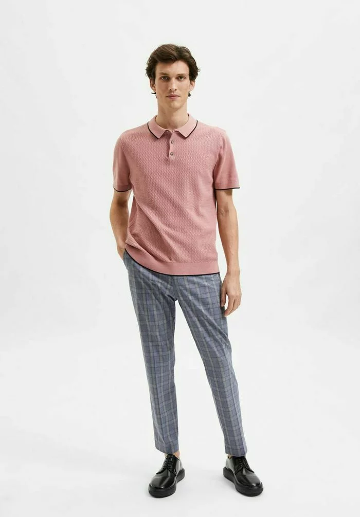Selected Homme Polo - Ash Rose 2 Selected Homme Polo - Ash Rose – Image 2