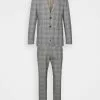 Selected Homme SLHSLIM MYLOLOGAN SUIT - Costume - Light Gray/multi