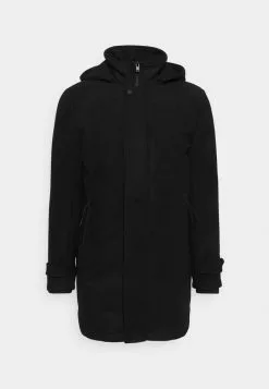 Selected Homme SLHSTAVANGER - Manteau Court - Black -Selected Homme Soldes Boutique 139b98b6834843769276632cae80a745