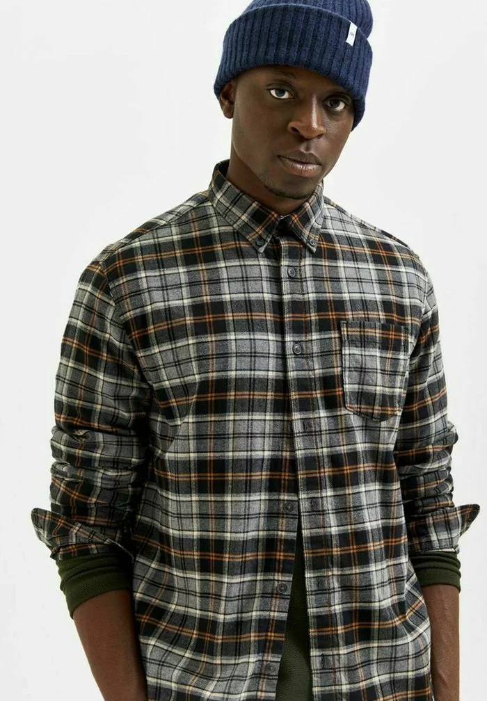 Selected Homme Chemise - Grey 4 Selected Homme Chemise - Grey – Image 4