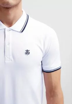 Selected Homme SHSEASON POLO - Polo - Bright White -Selected Homme Soldes Boutique 140375c05b26405590c8b47c7e5d35b9